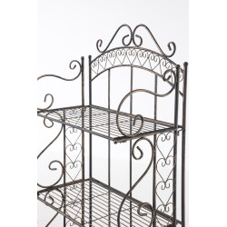 Estantería independiente Antje bronce