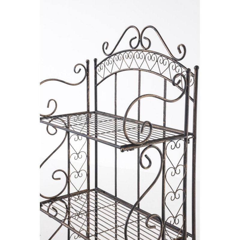 Estantería independiente Antje bronce