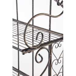 Estantería independiente Antje bronce