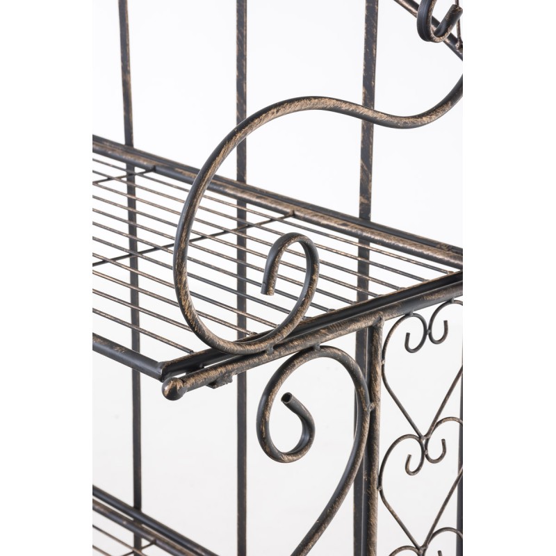 Estantería independiente Antje bronce