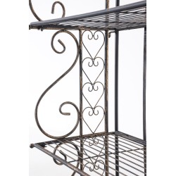 Estantería independiente Antje bronce