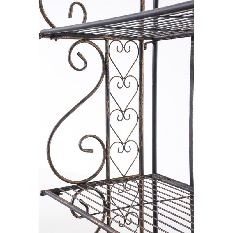 Estantería independiente Antje bronce