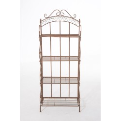 Estante independiente Antje marrón antiguo