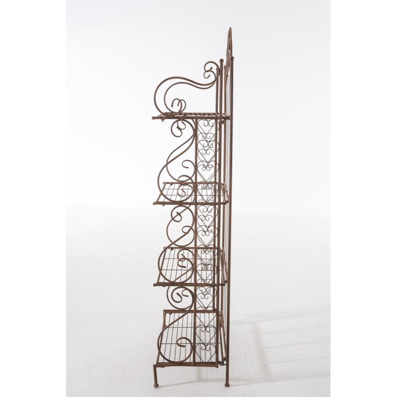 Estante independiente Antje marrón antiguo