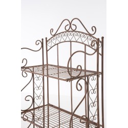 Estante independiente Antje marrón antiguo