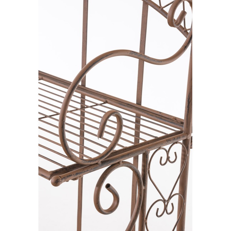 Estante independiente Antje marrón antiguo