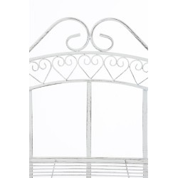 Estante independiente Antje blanco antiguo