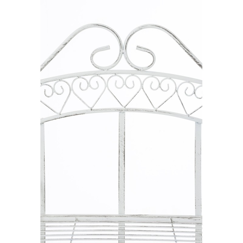 Estante independiente Antje blanco antiguo