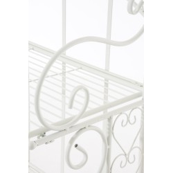 Estantería independiente Antje blanca