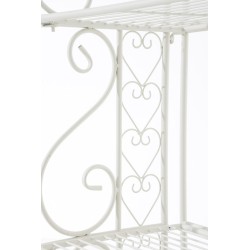 Estantería independiente Antje blanca