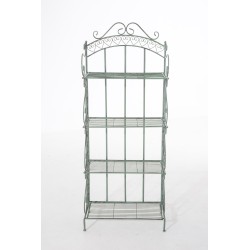 Estantería independiente Antje, verde antiguo