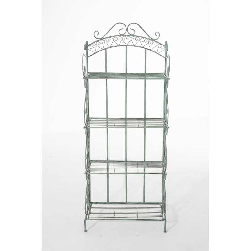 Estantería independiente Antje, verde antiguo