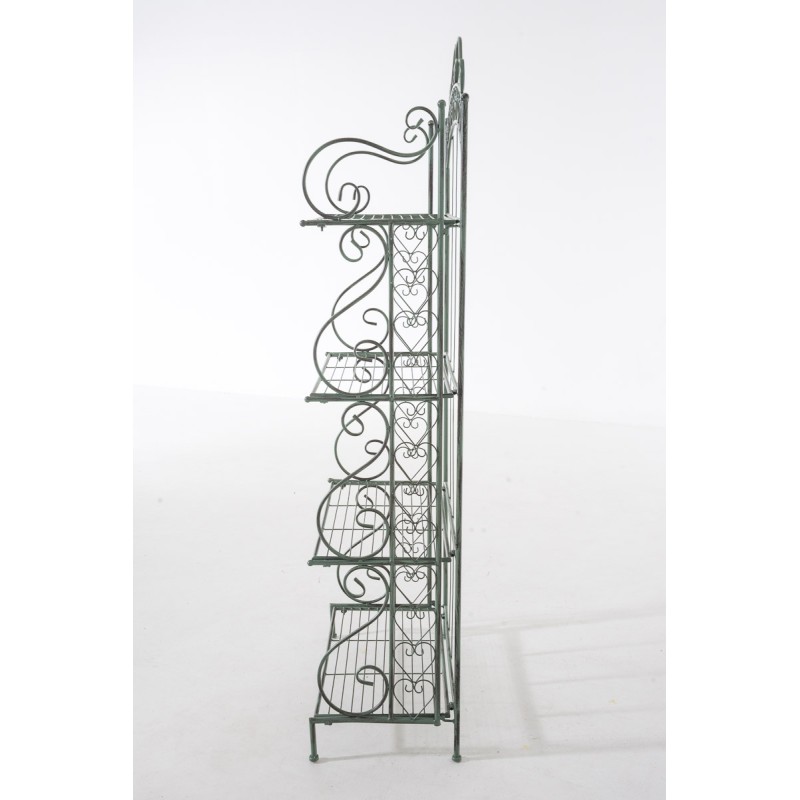 Estantería independiente Antje, verde antiguo