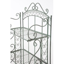 Estantería independiente Antje, verde antiguo