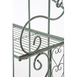 Estantería independiente Antje, verde antiguo