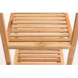 Estante de baño de nogal de 5 piezas Wiki