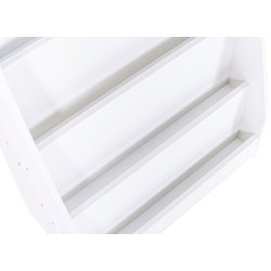 Librería blanca Melfa de 80 cm