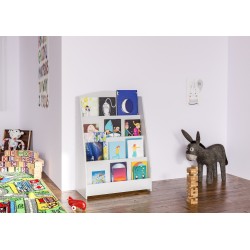 Estantería blanca Melfa de 60 cm