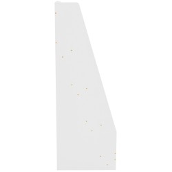 Estantería blanca Melfa de 60 cm