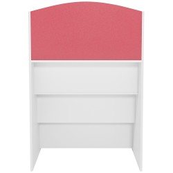 Estantería blanca Melfa de 60 cm