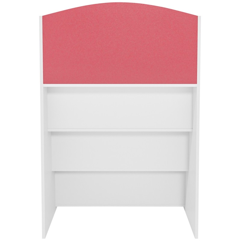 Estantería blanca Melfa de 60 cm