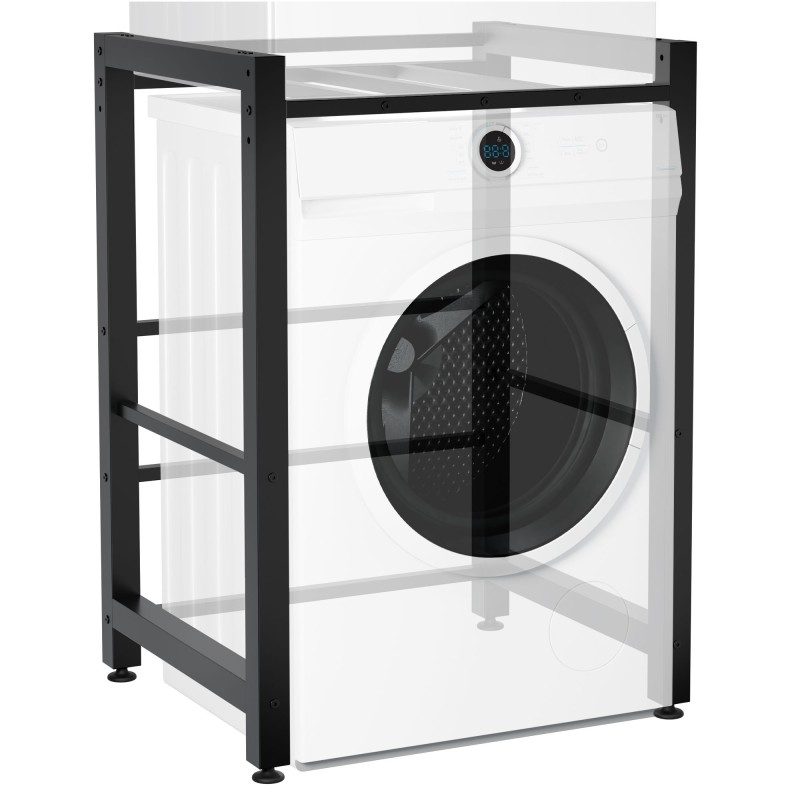 Estante para lavadora Medina negro