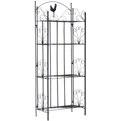 Estanterías negras Mia