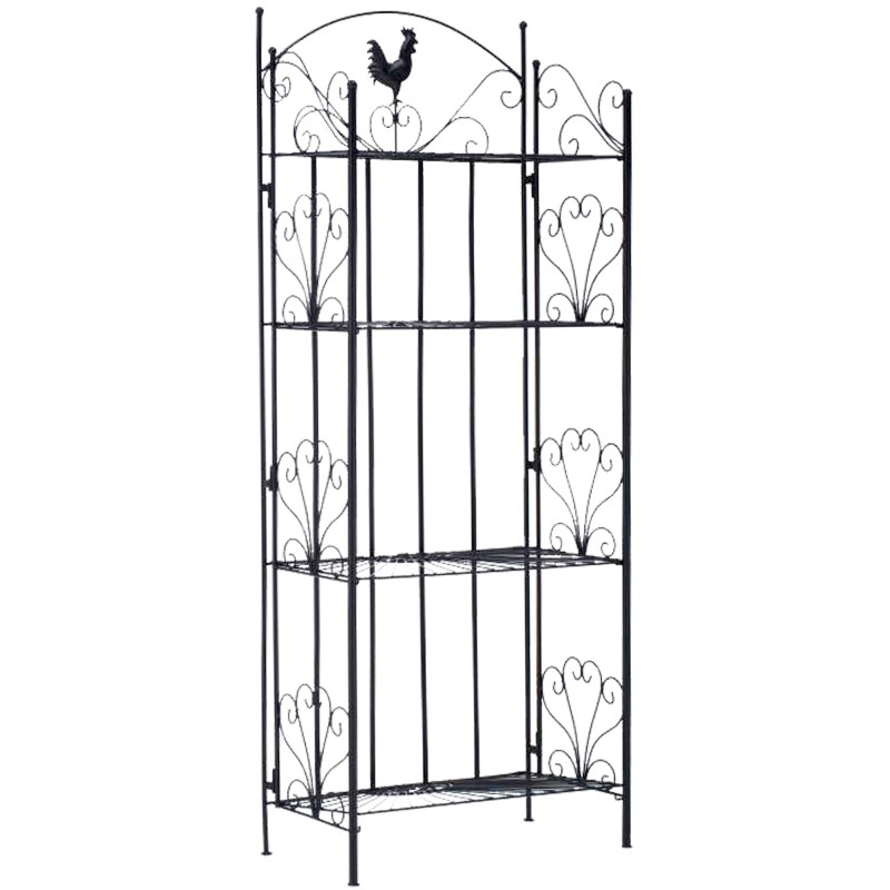 Estanterías negras Mia