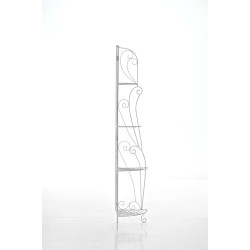 Estantería Irma, blanco antiguo