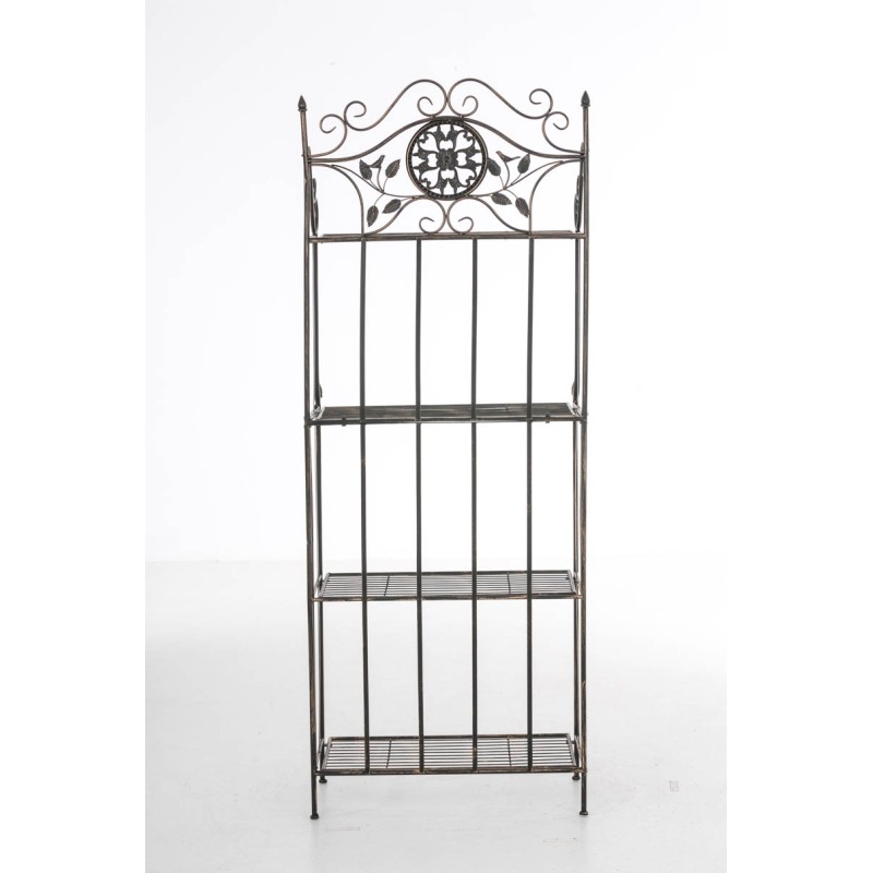 Estantería Flora de bronce