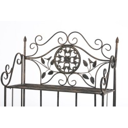 Estantería Flora de bronce