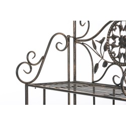 Estantería Flora de bronce