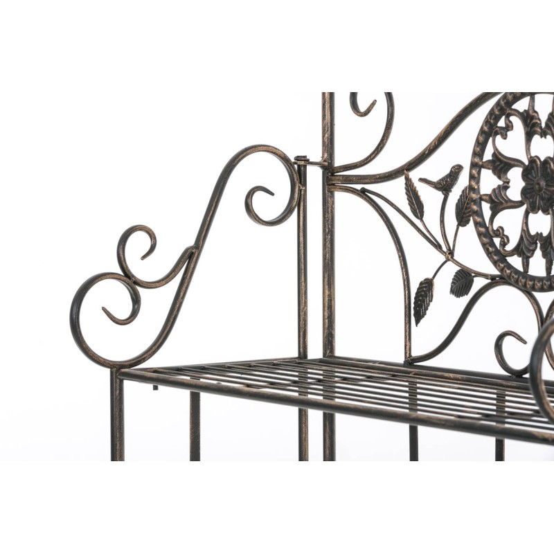 Estantería Flora de bronce