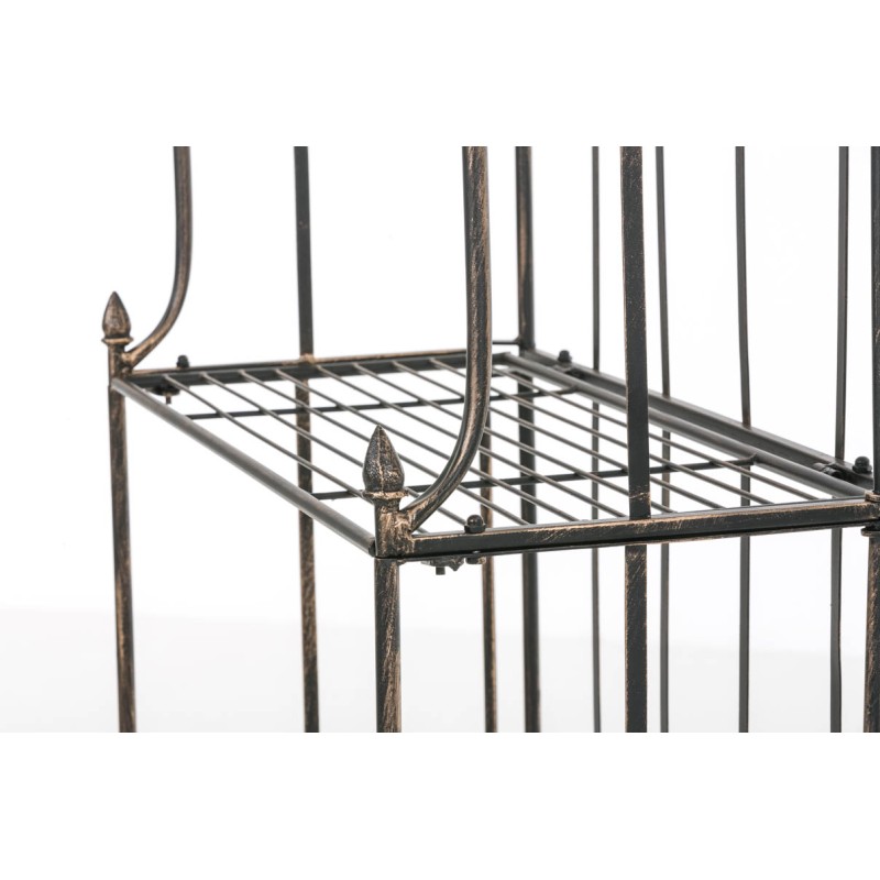 Estantería Flora de bronce