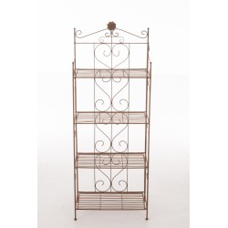 Estantería Lenja, marrón antiguo