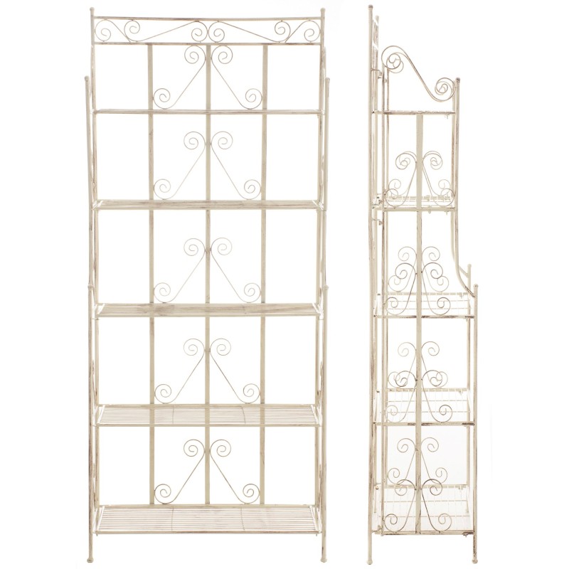 Estantería color crema antiguo Ciara