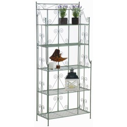 Estantería Ciara, verde antiguo