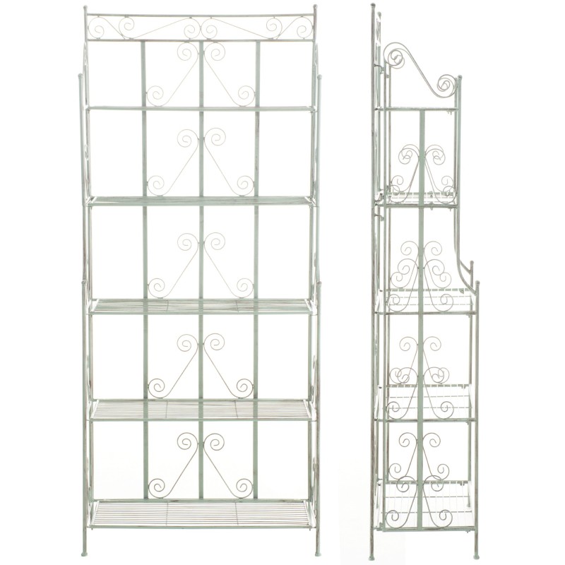 Estantería Ciara, verde antiguo