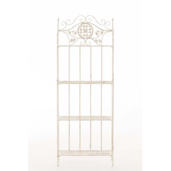 Estantería Flora color crema antiguo