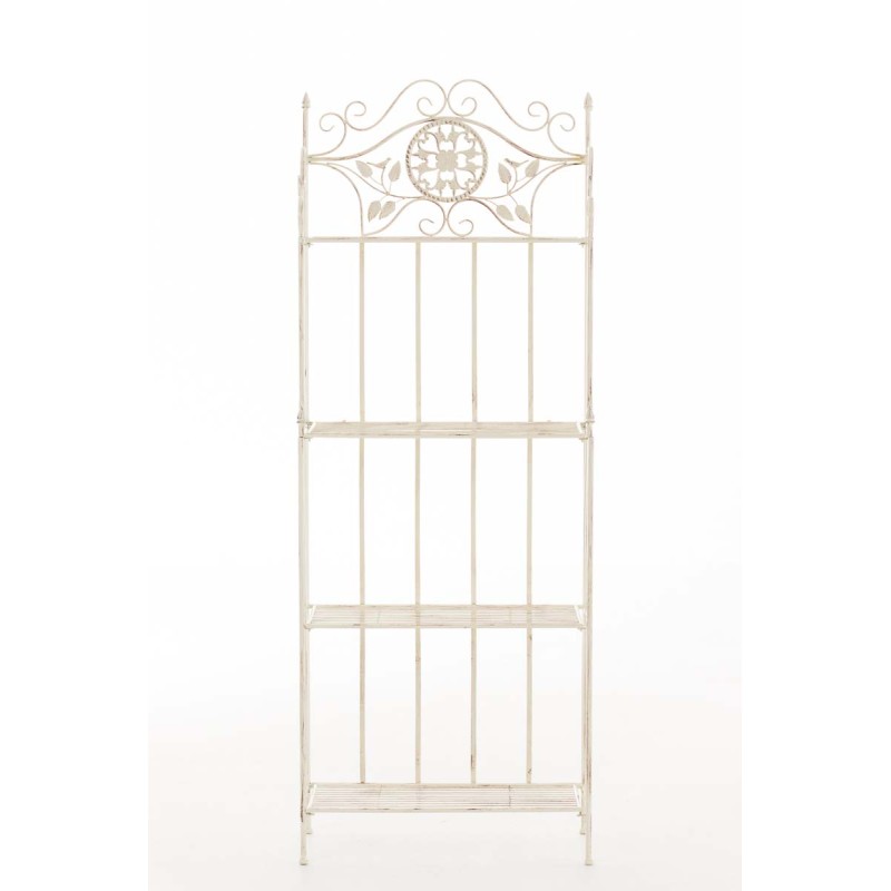 Estantería Flora color crema antiguo