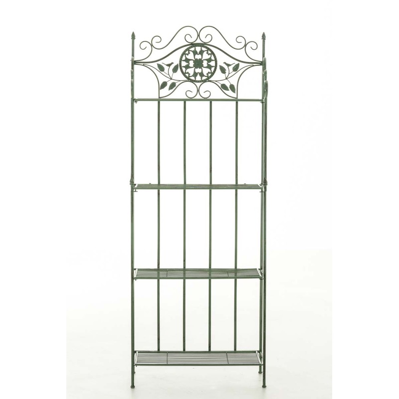 Estantería Flora Verde Antigua