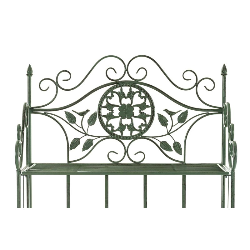 Estantería Flora Verde Antigua