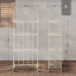 Estantería antigua color crema Mia