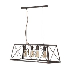 Lámpara de techo industrial XXL – Diseño robusto y atrevido 78x30x26,5 cm