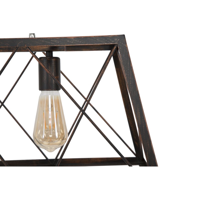 Lámpara de techo industrial XXL – Diseño robusto y atrevido 78x30x26,5 cm