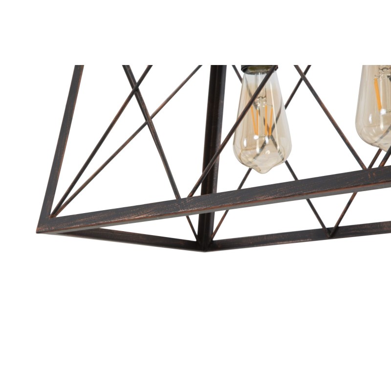 Lámpara de techo industrial XXL – Diseño robusto y atrevido 78x30x26,5 cm