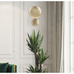 Aplique de pared GLAM Simple Glam – Iluminación sofisticada 28,5 x 8 x 46 cm