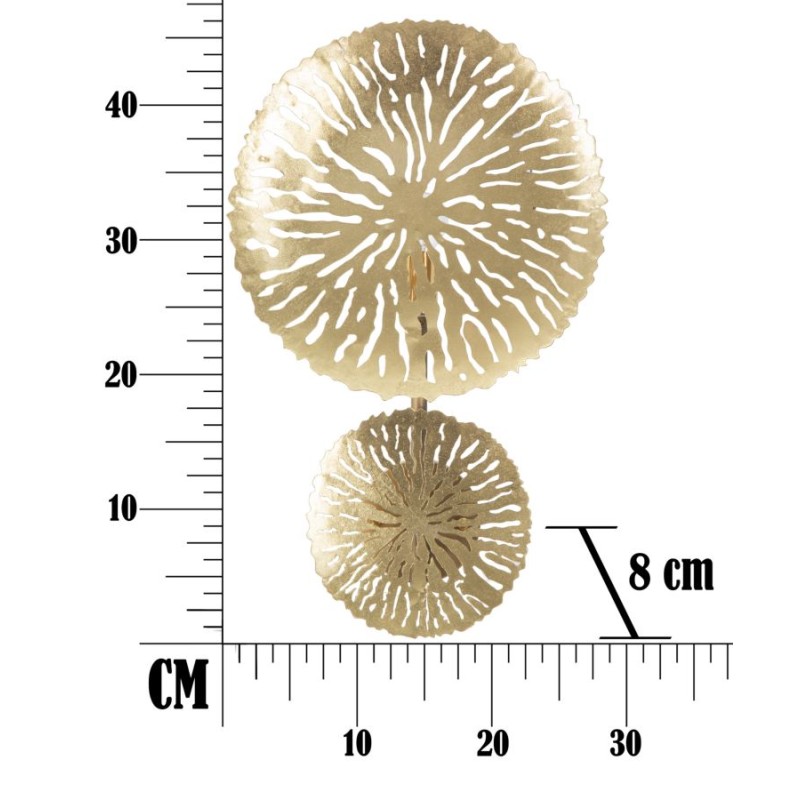 Aplique de pared GLAM Simple Glam – Iluminación sofisticada 28,5 x 8 x 46 cm