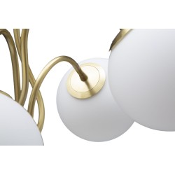 Lámpara de mesa GLAM GlamY de 4 luces: estilo glamuroso y brillo decorativo Ø53x74 cm