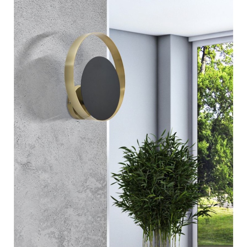 Aplique de pared GLAM Shuttle – Lujo futurista e iluminación sutil 25x8x25 cm